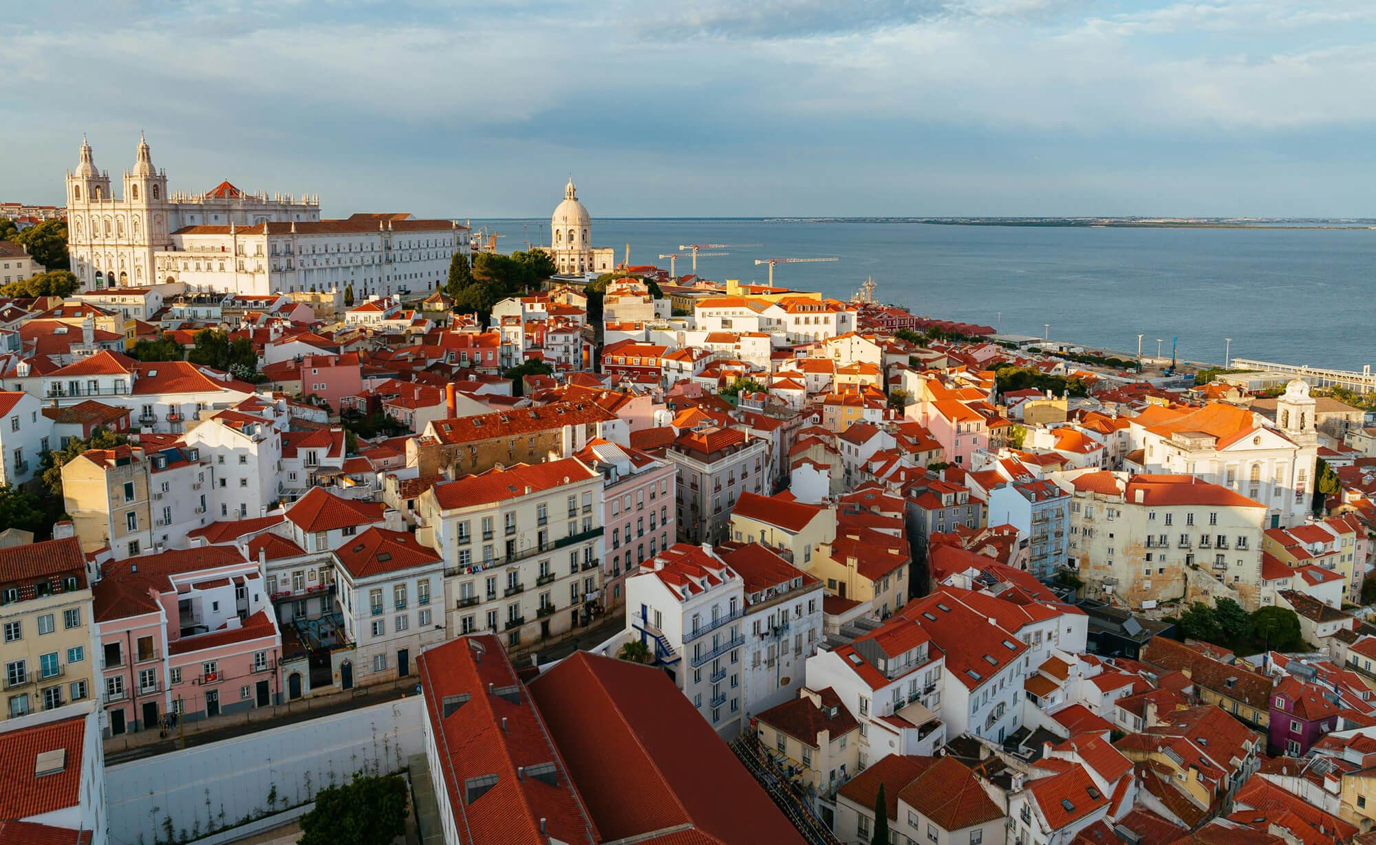 Skyline van Lissabon
